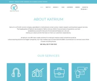 Katrium.eu(Contact center) Screenshot