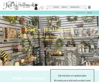 Katshallmark.com(Kat's Hallmark Shop) Screenshot