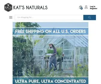 Katshealthandwellness.com(Kat's Naturals) Screenshot