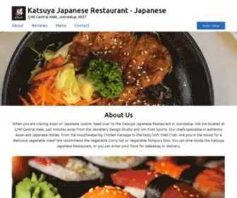 Katsuyajapaneserestaurant.com.au(Katsuya Japanese Restaurant) Screenshot