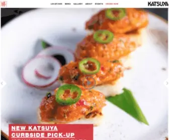 Katsuyarestaurant.com(Sushi Restaurants) Screenshot