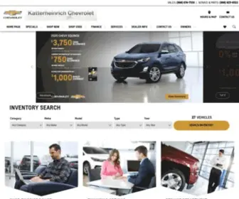 Kattchevy.com(Katterheinrich Chevrolet in New Knoxville) Screenshot