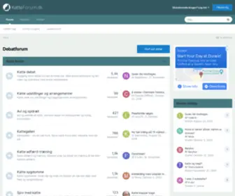 Katteforum.dk(Katteforum) Screenshot