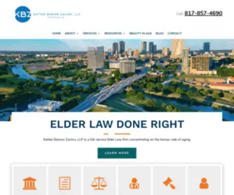 Kattenbenson.com(Fort Worth Elder Law Attorney) Screenshot