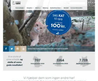 Kattens-Vaern.dk(Kattens værn) Screenshot