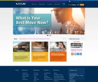 Katun.com(Toner, drums & parts for imaging equipment) Screenshot