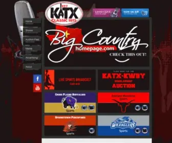 KatXradio.com(KATX 97.7) Screenshot