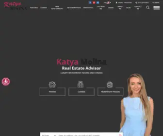 Katyamolinarealty.com(Katya Molina Real Estate Advisor) Screenshot