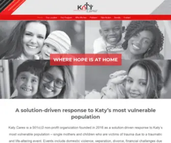 Katycares.org(Katy Cares) Screenshot