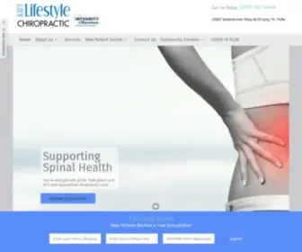 Katychiro.com(Katy Lifestyle Chiropractic) Screenshot