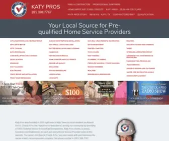 Katypros.com(Katy PRos) Screenshot