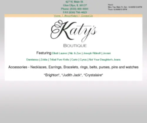 Katysboutique.com(Katysboutique) Screenshot
