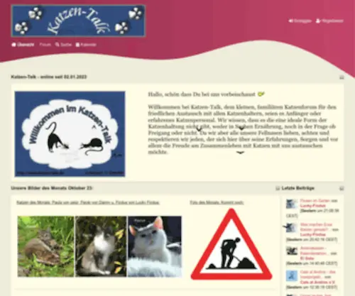 Katzen-Talk.de(Katzen-Talk, unser Katzenforum) Screenshot