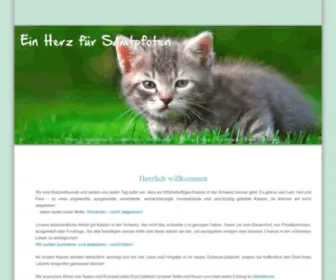 Katzenfreunde-SChweiz.ch(Katzenfreunde Schweiz Katzenfreunde) Screenshot