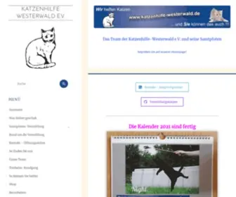 Katzenhilfe-Westerwald.de(Katzenhilfe Westerwald e.V) Screenshot