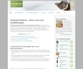 Katzenkratzbaum-Ratgeber.de(Katzenkratzbaum günstig online kaufen) Screenshot