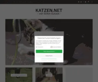 Katzen.net(Dein Katzen & Katerportal) Screenshot