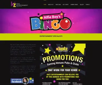 Katzentertainment.com.au(Katzentertainment) Screenshot