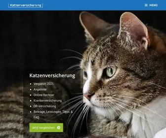 Katzenversicherung-24.de(Katzenversicherung 2021) Screenshot