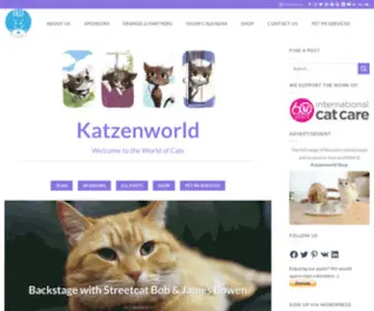 KatzenWorld.uk(The world of cats) Screenshot