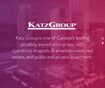 Katzgroup.ca(Katz Group) Screenshot