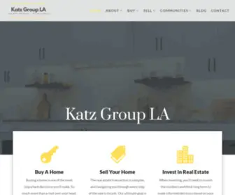 Katzgroupla.com(Katz Group LA) Screenshot