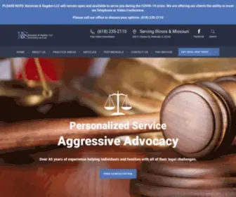 Katzmansugden.com(Best Personal Injury Attorneys in Belleville IL) Screenshot