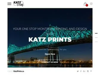 Katzprints.ca(Katzprints) Screenshot