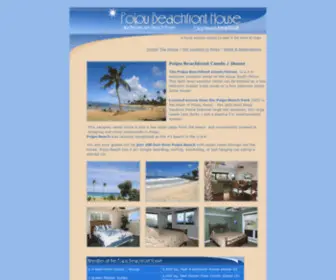 Kauai-Beach-House.com(Poipu beachfront house and condo rental aka) Screenshot