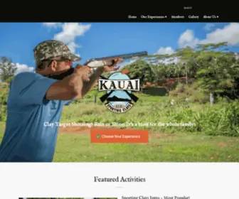 Kauaiclays.com(Kauai Sporting Clays) Screenshot