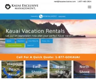 Kauaiexclusive.com(Kauai Exclusive) Screenshot