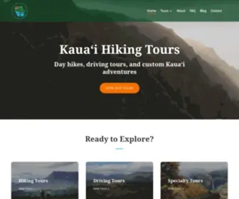 Kauaihikingtours.com(Kauai Hiking Tours) Screenshot