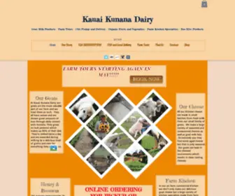 Kauaikunanadairy.com(Kauaikunana) Screenshot