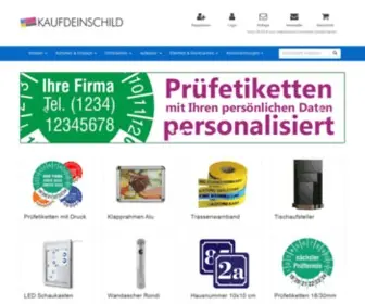 Kaufdeinschild.de(Kaufdeinschild) Screenshot