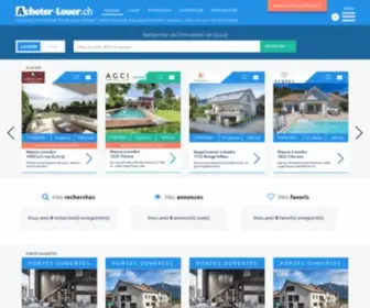 Kaufen-Mieten.ch(Swiss immobilien) Screenshot