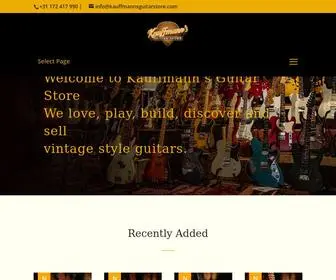 Kauffmannsguitarstore.com(Kauffmann's Guitar Store) Screenshot