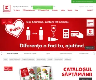 Kaufland.ro(Oferte, promotii card, retete, concursuri online) Screenshot