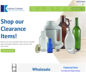 Kaufmancontainer.com(Award-winning packaging supply company & decorator. Kaufman Container) Screenshot