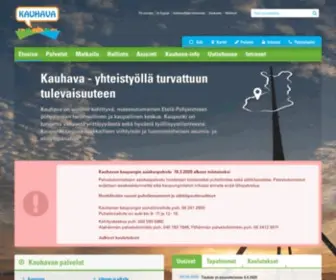 Kauhava.fi(Kauhavan kaupunki on Etelä) Screenshot