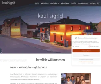 Kaul-Sigrid.de(Kaul Sigrid) Screenshot