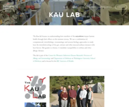 Kaulab.org(Kau Lab) Screenshot