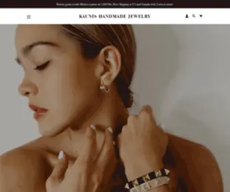 Kaunishandmadejewelry.com(Kaunis Handmade Jewelry) Screenshot