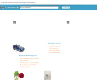Kaupanhinta.fi(Price comparison site from online stores find a product compare its price) Screenshot