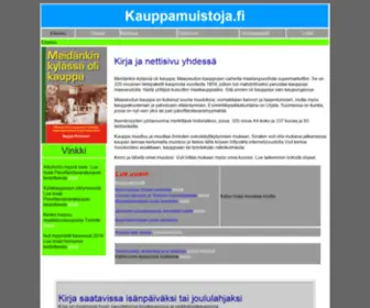 Kauppamuistoja.fi(Etusivu kauppamuistoja) Screenshot