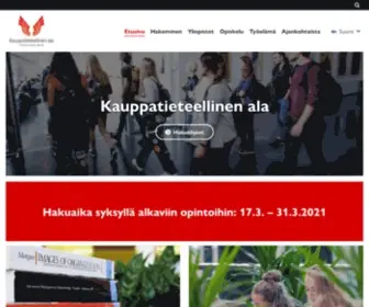 Kauppatieteet.fi(Kauppatieteellisen alan yhteisvalinta) Screenshot