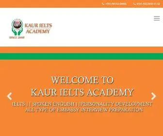 Kaurieltsacademy.com(Kaur Ielts Academy) Screenshot