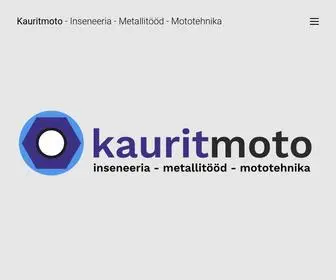 Kauritmoto.com(Inseneeria & Metallitööd & Mototehnika) Screenshot