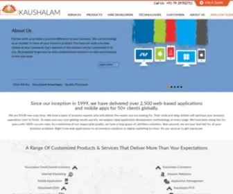 Kaushalam.com(App Development Company) Screenshot