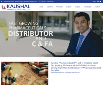 Kaushalpharma.com(Kaushal Pharmaceuticals) Screenshot