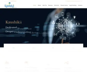 Kaushikii.com(Company Registration) Screenshot